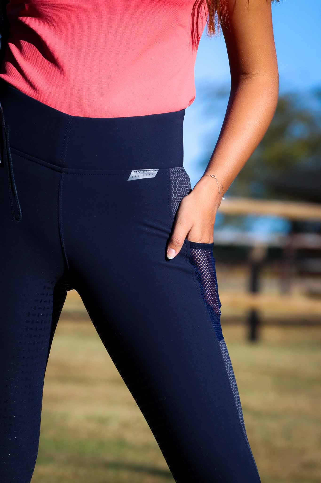 Legging d'équitation, Boston FSS, Bleu marine - HV Polo – Image 6